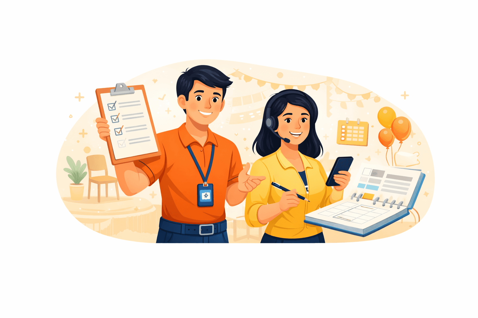 Vendors collaborating